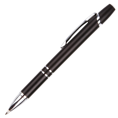 Bolígrafo de plástico retráctil--NVBL022