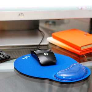 Mouse pad ergonómico con soporte de gel---NVDK071