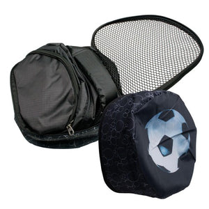 Mochila Soccer plegable con compartimientos para balón y tenis---LSMAL033
