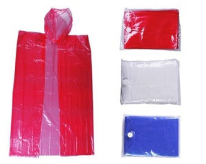 Impermeable de plástico delgado, en bolsa portátil--DBA2146