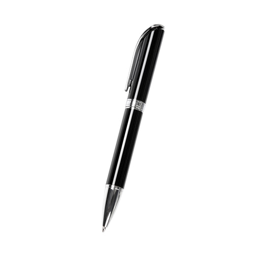 Bolígrafo metálico twist color negro, tinta alemana--NVBL100
