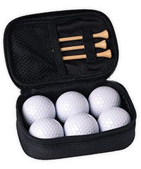 Estuche con 6 pelotas de golf---IXDE-10030