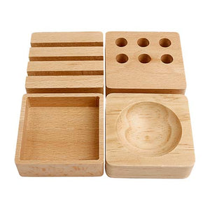 Organizador de escritorio en madera---CIKTC520